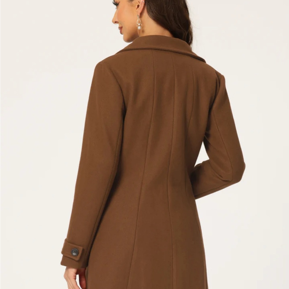Elegant Brown Women's Coat